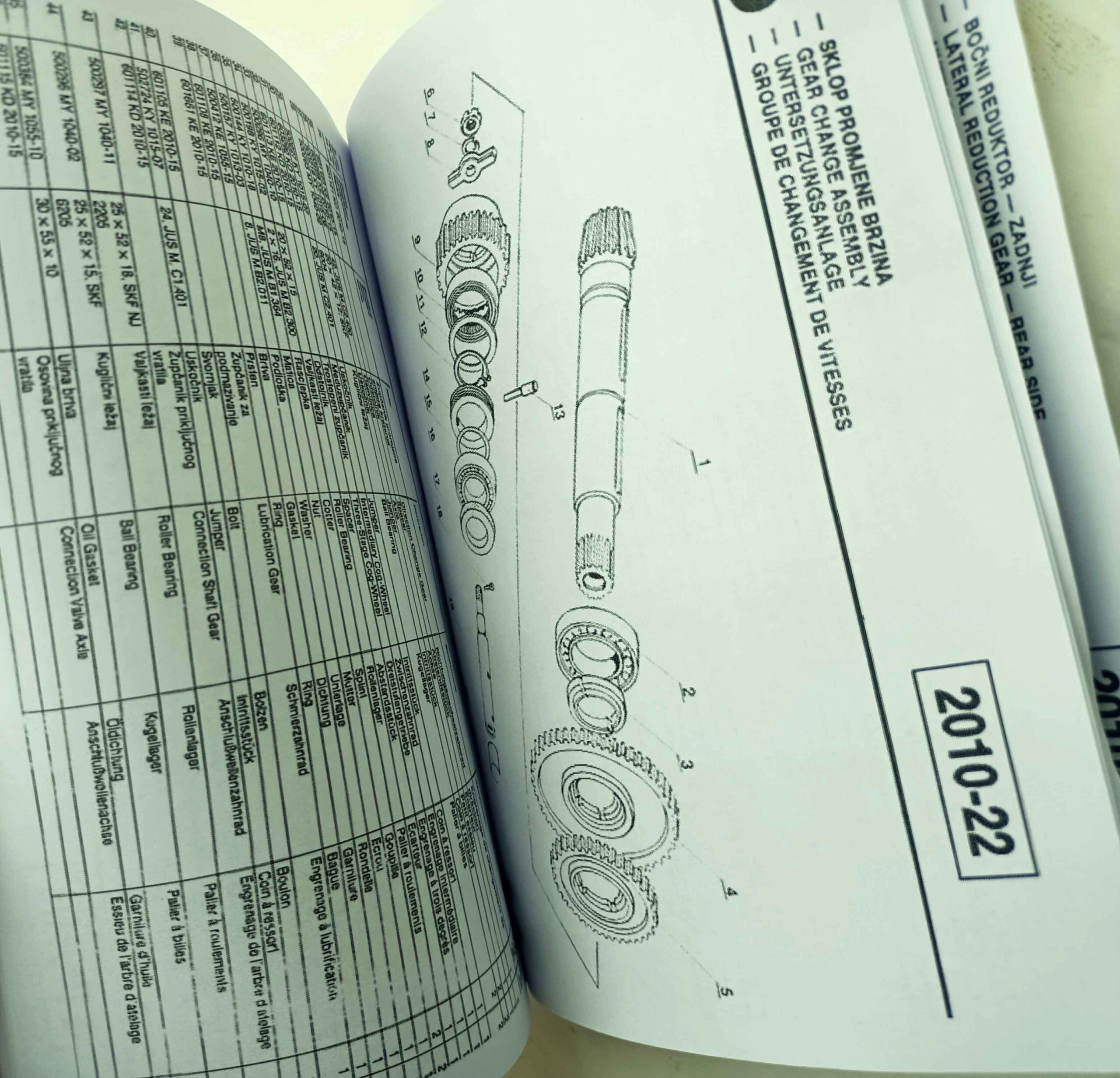 Tomo Vinkovič malotraktor - Serie 800 -TV 818, TV 821, TV 830 (824). Katalog náhradních dílů reprint - Image 2