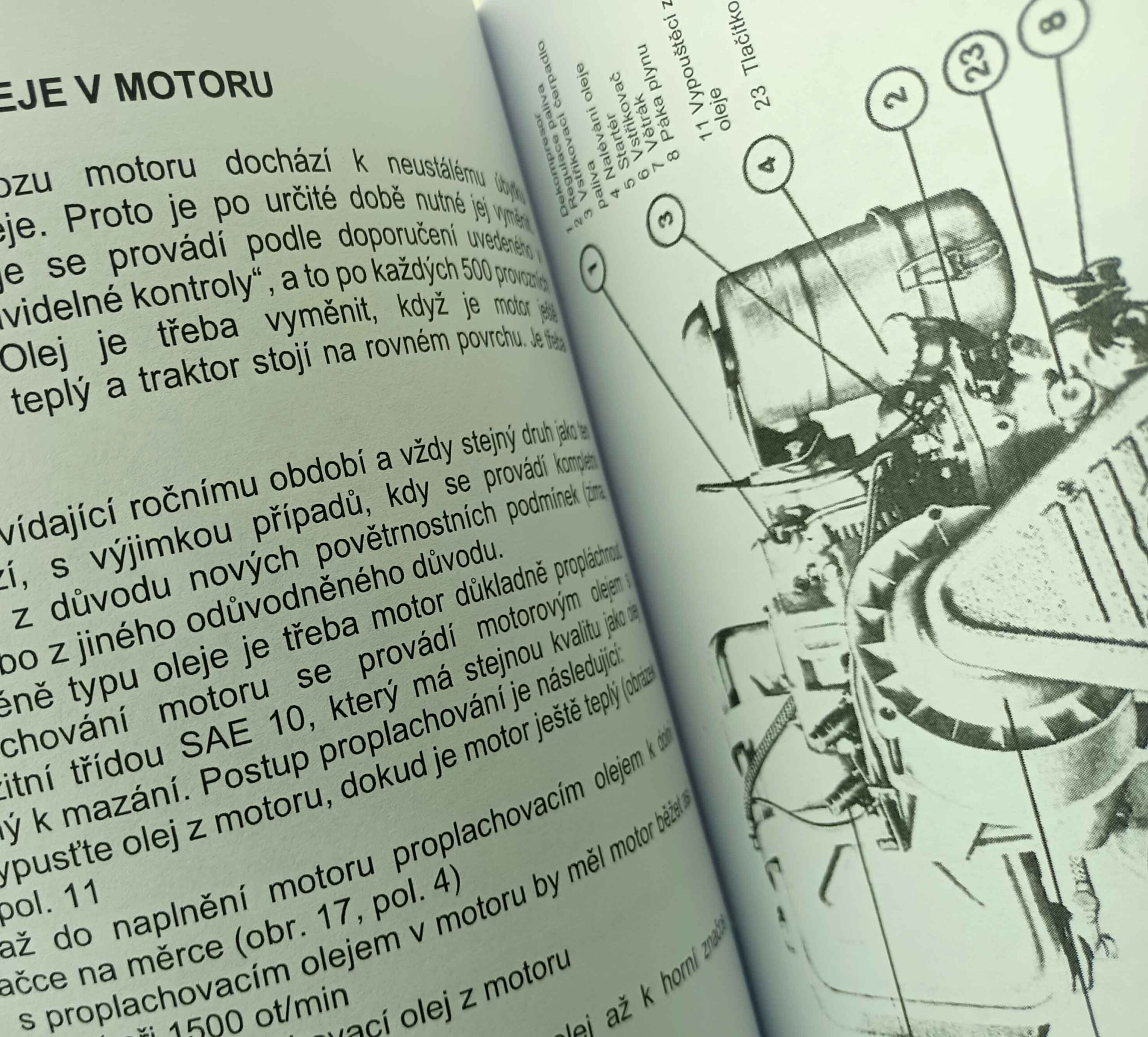 Tomo Vinkovič malotraktor - TV 824-S Návod k obsluze a údržbě reprint. - Image 2