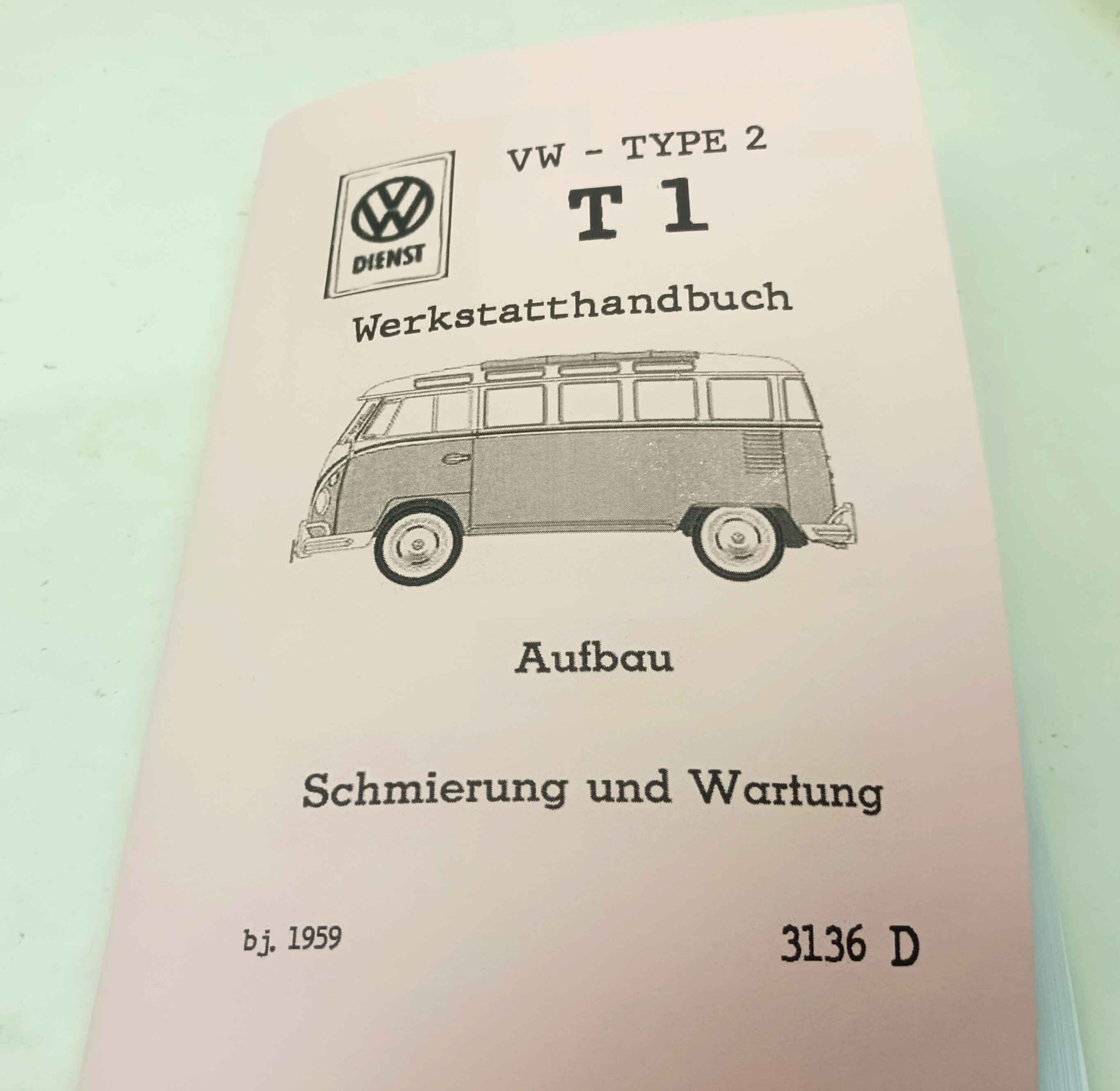 Volkswagen typ 2 - T1 busik - Opravářský manuál lakování, montážní práce na karoserii, údržba a mazání reprint. - Image 8