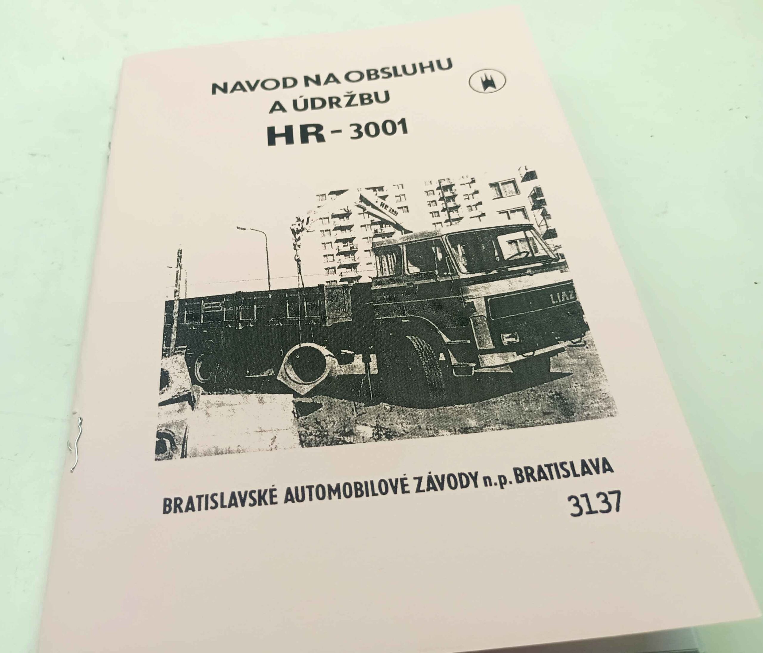 HR 3001- Hydraulická ruka 3 tuny - Návod k obsluze a údržbě reprint. - Image 8