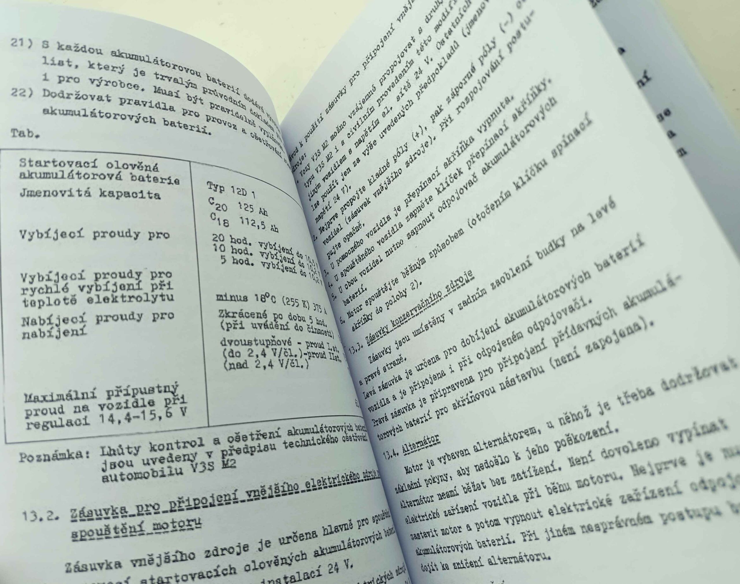BAZ V3S-M2 - Popis, Obsluha, údržba reprint - Image 14