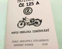 ČZ 125 A - Návod k obsluze reprint.