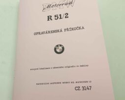 BMW Motocykl R51/2 - Dílenská příručka reprint.