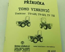 Tomo Vinkovič Traktror  TV-420  TV-523  TV-732 Příručka oprav reprint